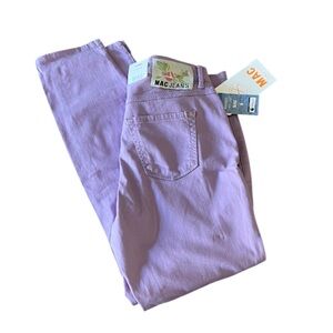 MAC Jeans Dream Summer Wonderlight Slim Leg Jeans- NWT - Lilac- 8US / 38German